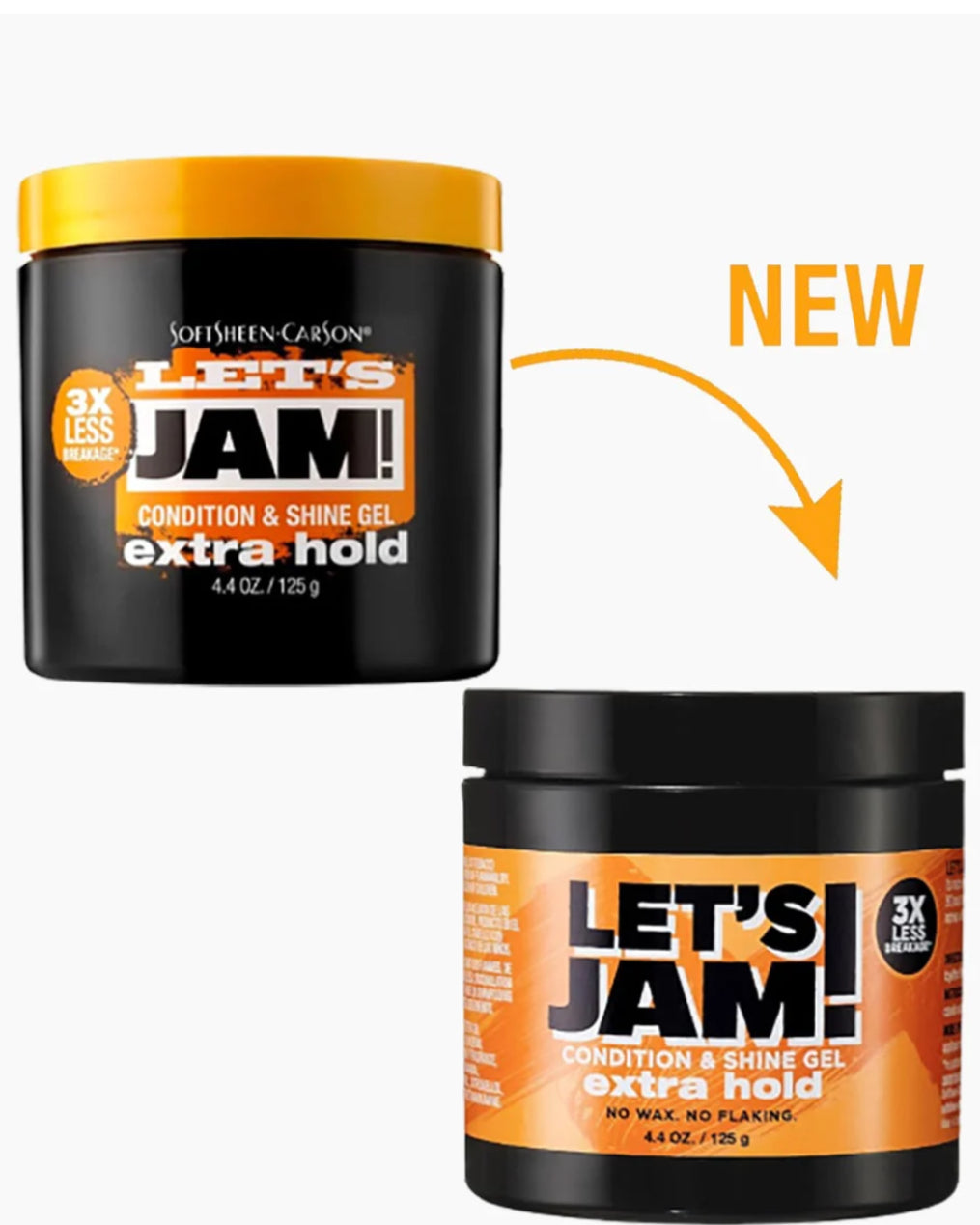 LETS JAM SHINING AND CONDITIONING EXTRA HOLD GEL