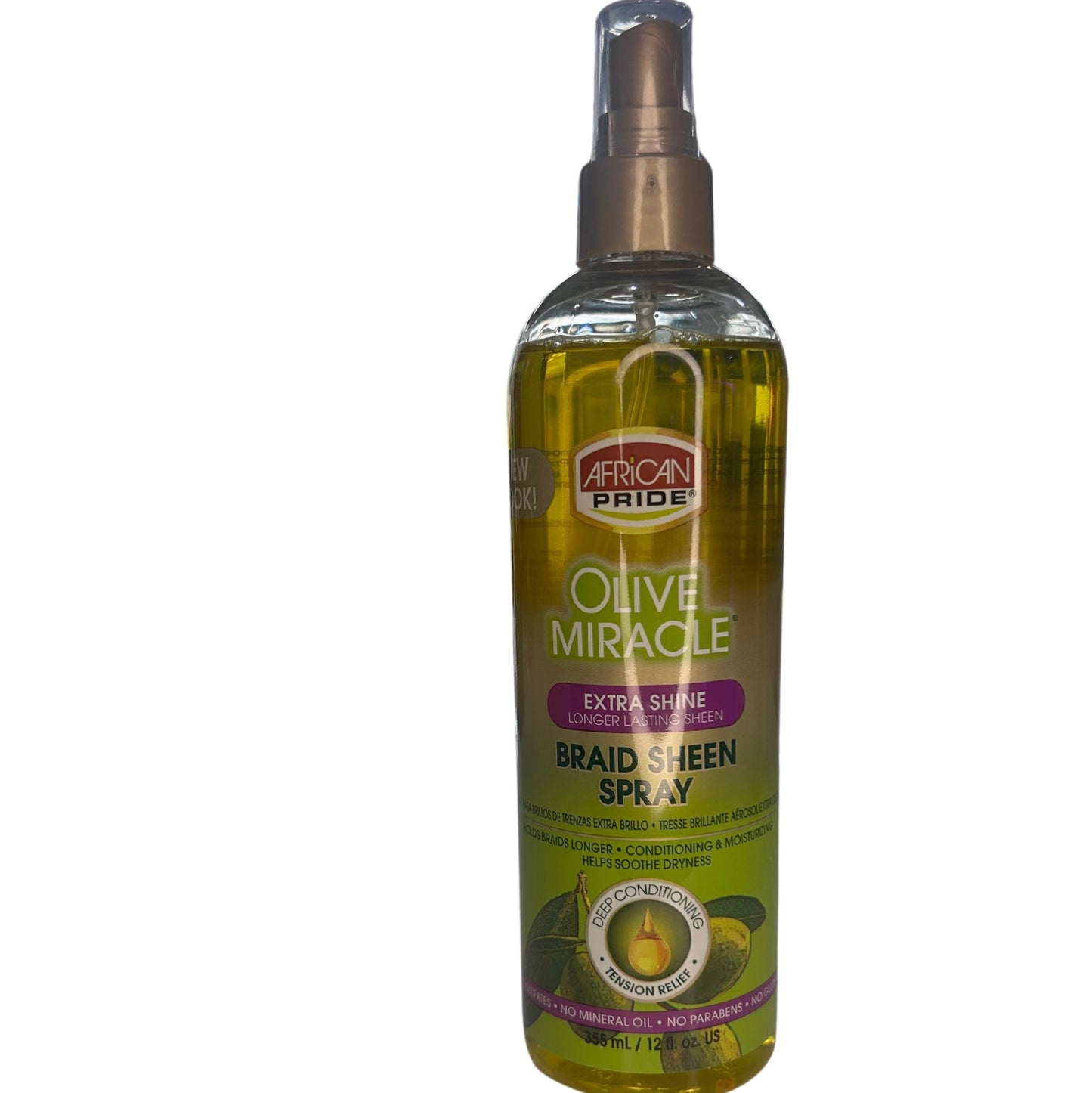 OLIVE MIRACLE BRAID SHEEN SPRAY