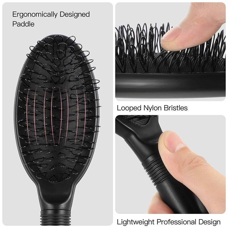 Loop Bristle Wig & Extension Brush