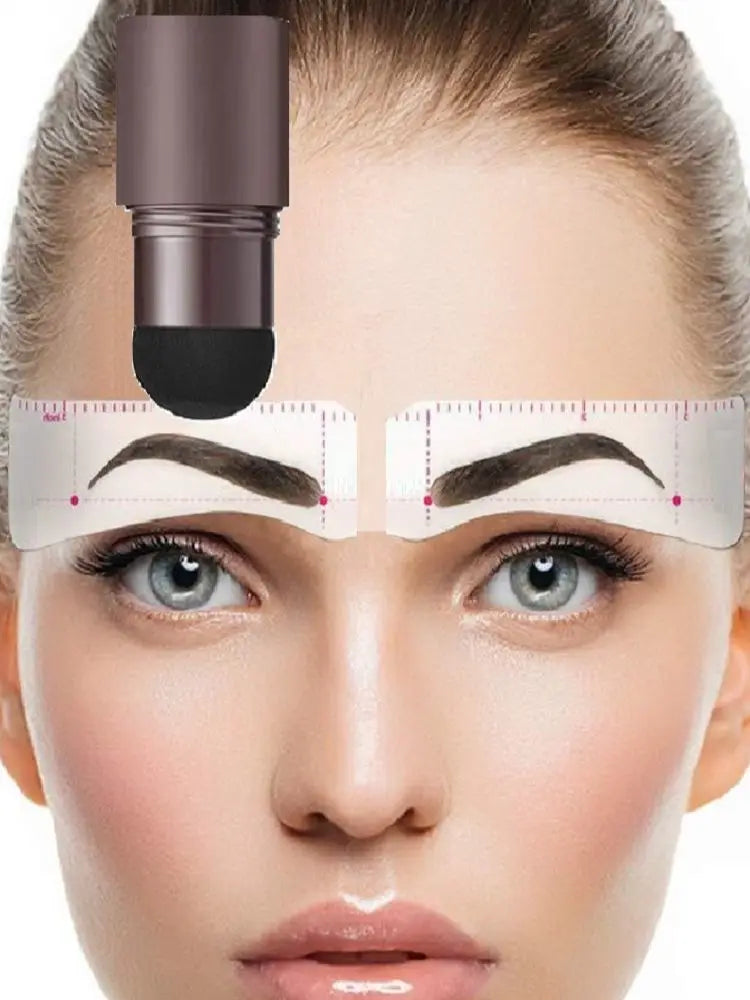 Eyebrow Stamp Shaping Kit Set
