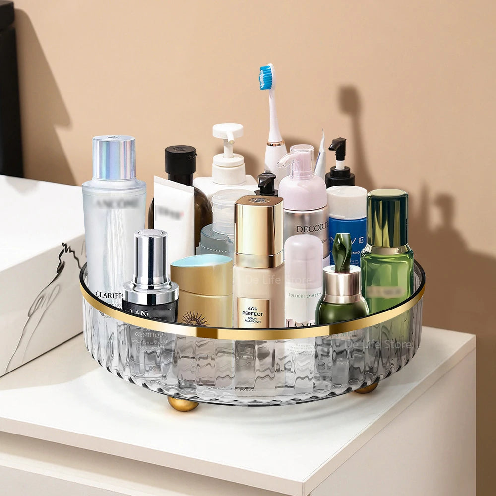 Rotating Organizer For Dresser Luxury Skincare