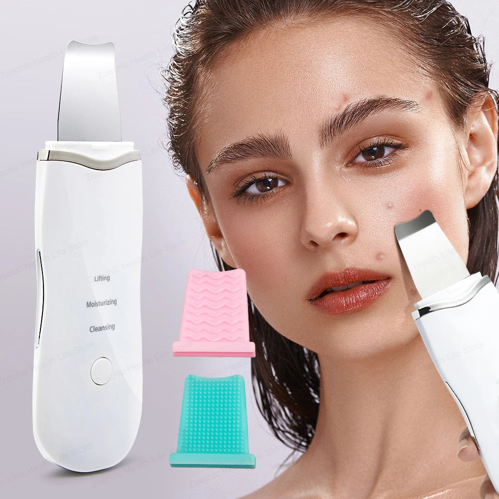 Ultrasonic Skin Scrubber and Massager