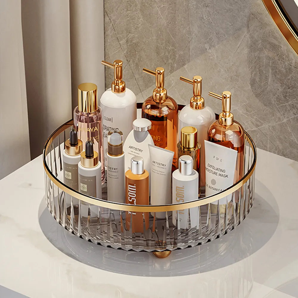 Rotating Organizer For Dresser Luxury Skincare