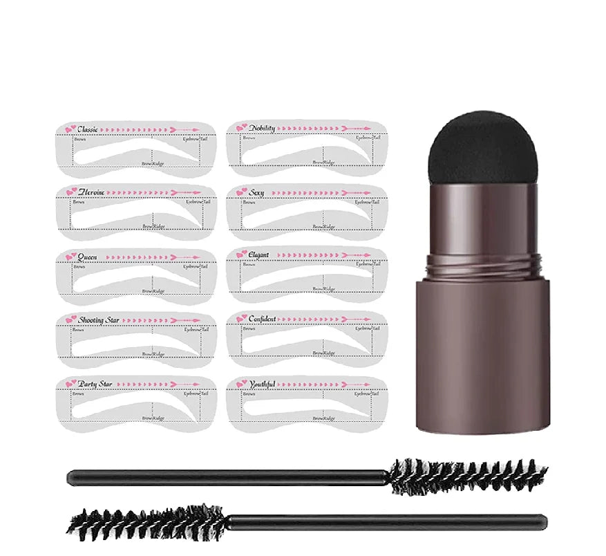 Eyebrow Stamp Shaping Kit Set