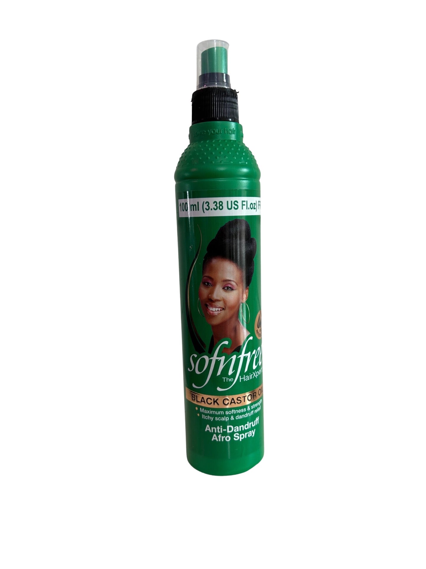 SOF N FREE BLACK CASTOR OIL ANTI DANDRUFF CURL MOISTURIZING SPRAY