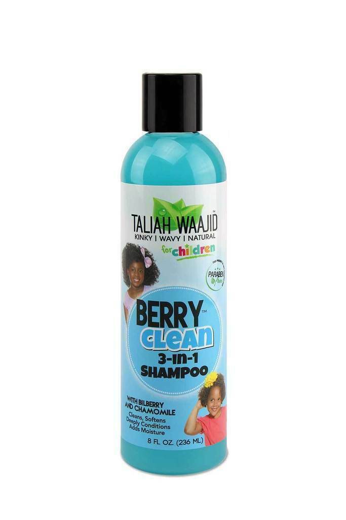 KINKY WAVY BERRY CLEAN 3 IN 1 SHAMPOO WITH BLUEBERRY AND CHAMOMILE