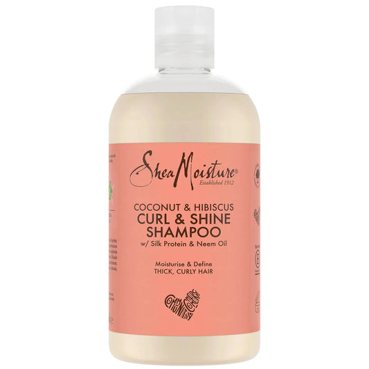 Shea Moisture Coconut & Hibiscus Curl & Shine Shampoo 379ml