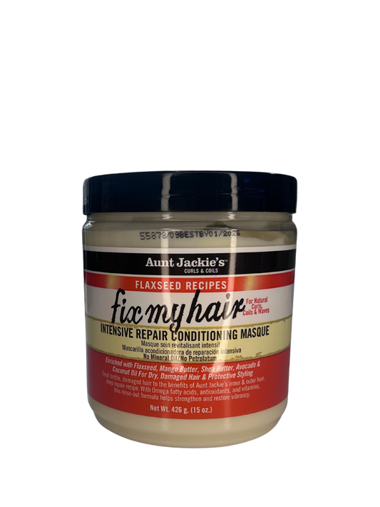 AUNT JACKIES FIX MY HAIR INTENSIVE REPAIR CONDITIONING MASQUE