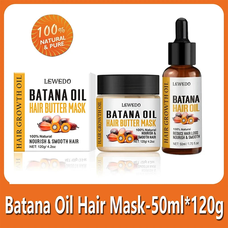 100% Pure Batana Oil For Hair Growth Natural Butter Batana Oil Mask For Hair Loss Treatment Anti Break Loss Hair Products 2024