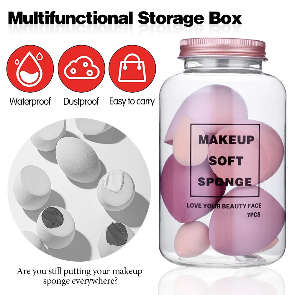 6/7Pcs Makeup Sponge Set