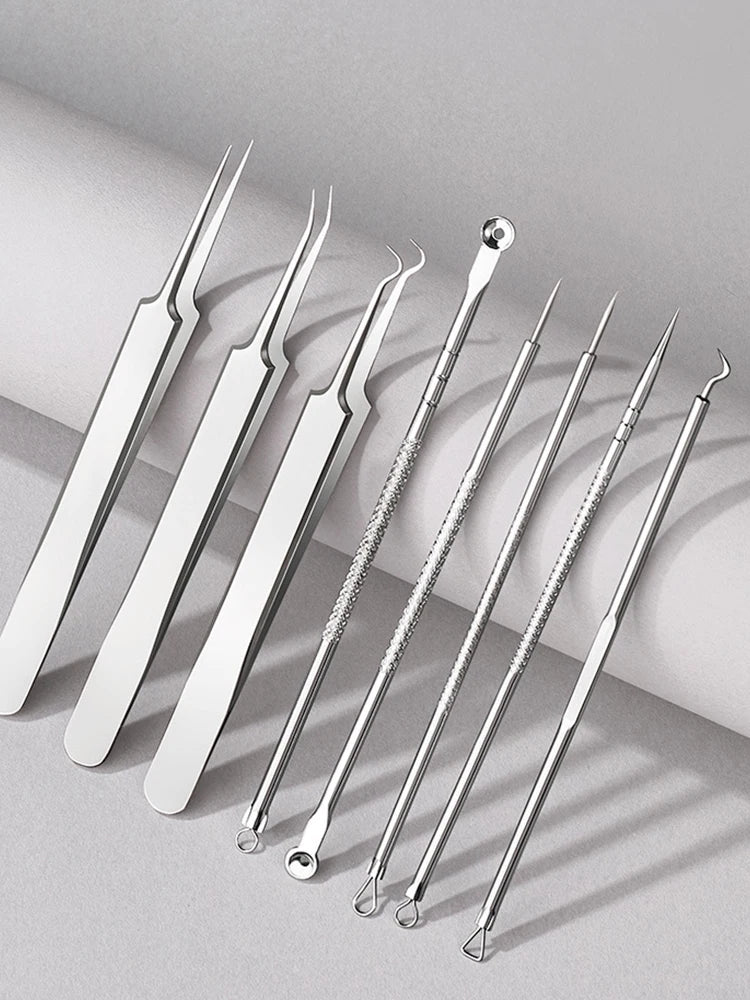 Super Pointed Cell Clip Acne Needle Set