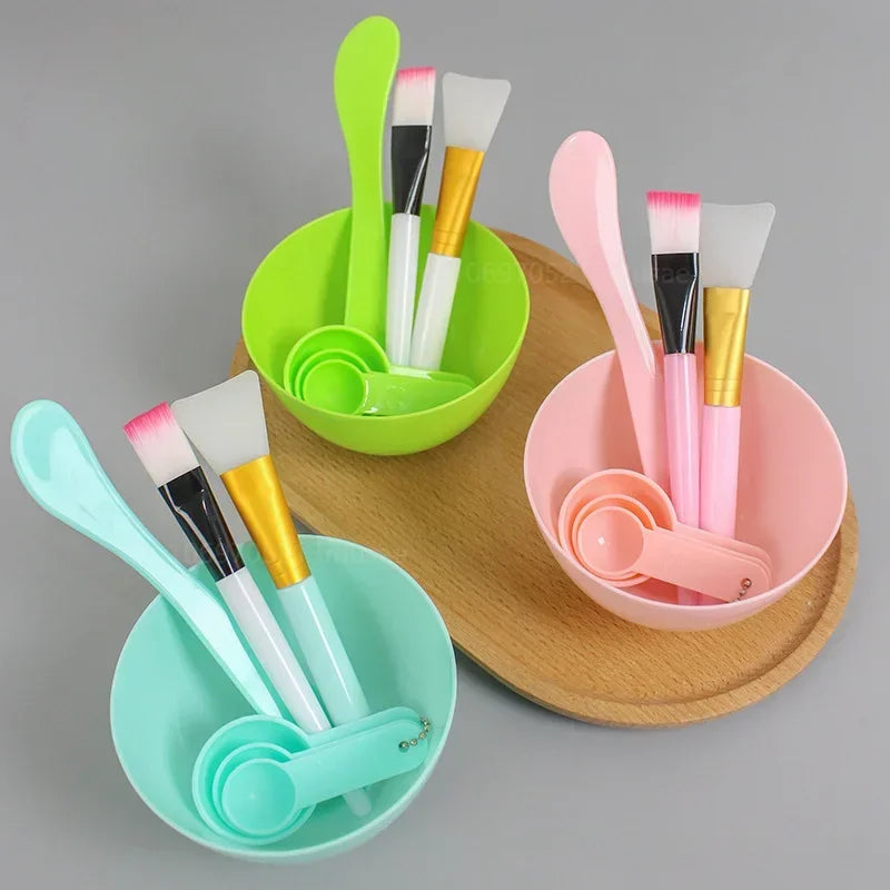 Facial Brush Spoon Bowl SET