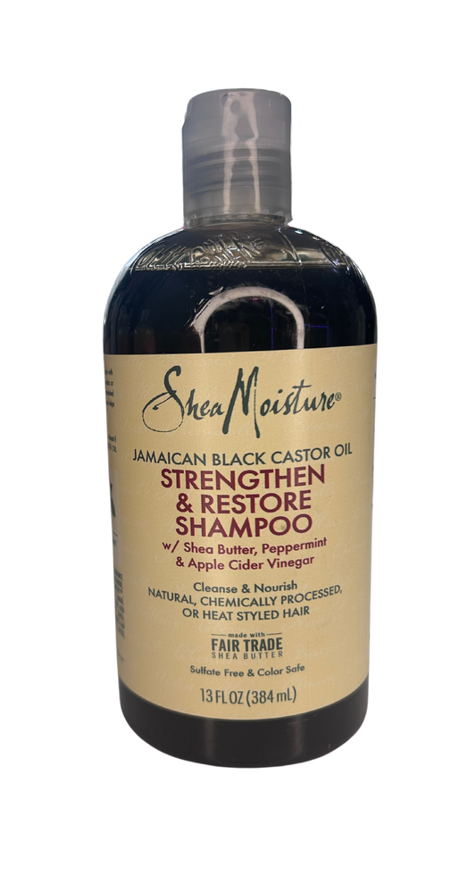 SHEA MOISTURE JAMAICAN BLACK CASTOR OIL STRENGTHEN & RESTORE SHAMPOO