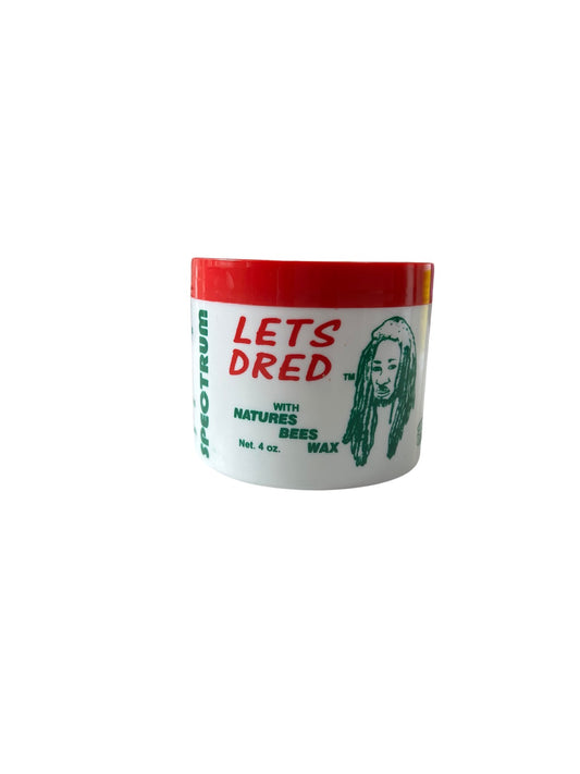 lets dred with natures beez wax 4oz